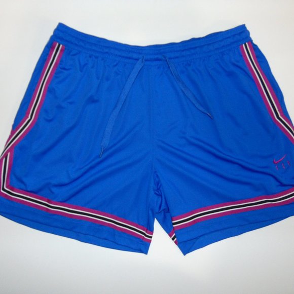 Nike Pants - COPY - Nike Women' Dri Fit Fly Basketball Shorts 3XL Polyester Blue